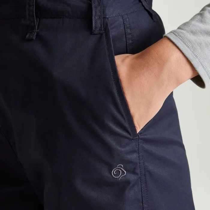 Womens Walking Trousers Craghoppers Expert Kiwi Convertible Trousers Dark Navy Womens Walking Trousers Craghoppers Expert Kiwi Convertible Trousers Dark Navy