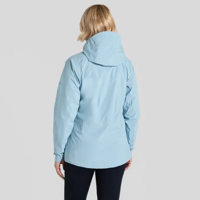 Womens Waterproof Jackets Craghoppers Bronte 25L Stretch Waterproof Jacket Sky Blue Womens Waterproof Jackets Craghoppers Bronte 25L Stretch Waterproof Jacket Sky Blue