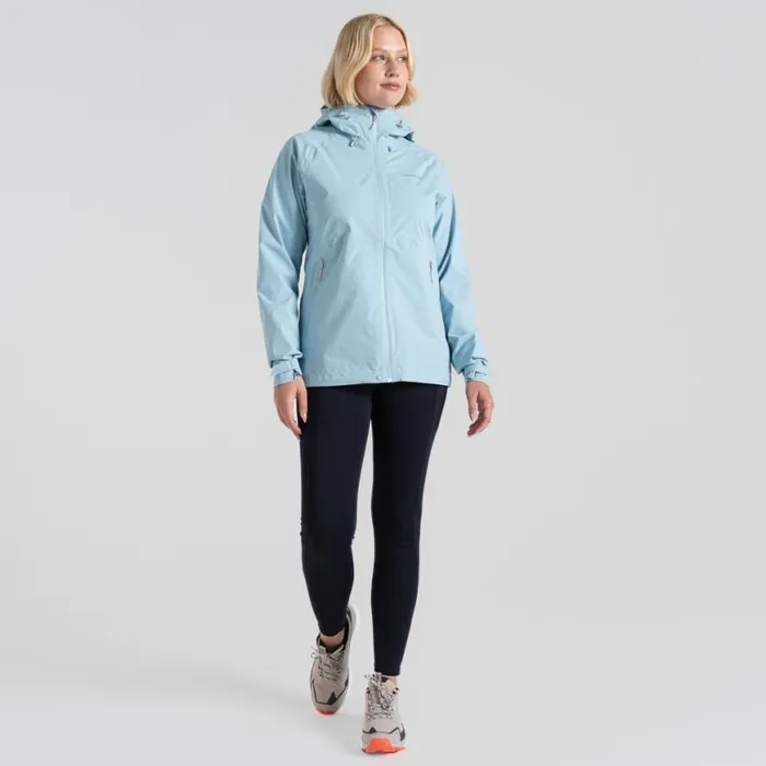 Womens Waterproof Jackets Craghoppers Bronte 25L Stretch Waterproof Jacket Sky Blue Womens Waterproof Jackets Craghoppers Bronte 25L Stretch Waterproof Jacket Sky Blue