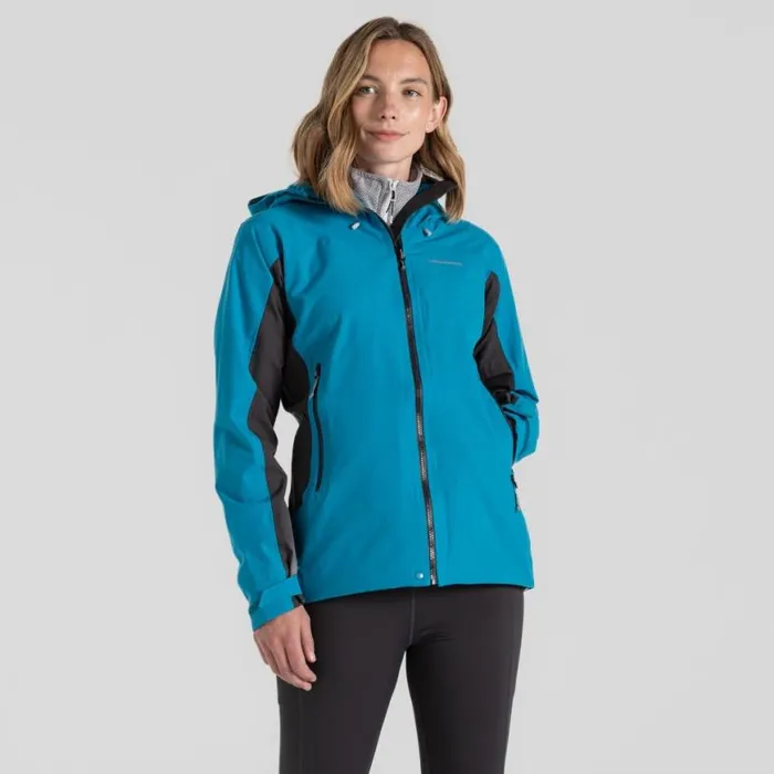 Womens Waterproof Jackets Craghoppers Dynamic Pro II Waterproof Jacket Bird Blue Charcoal Womens Waterproof Jackets Craghoppers Dynamic Pro II Waterproof Jacket Bird Blue Charcoal