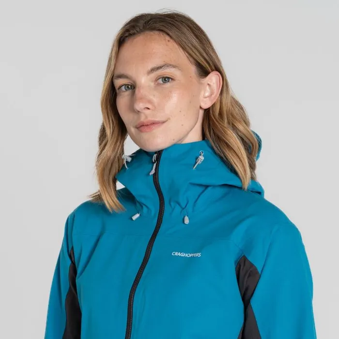 Womens Waterproof Jackets Craghoppers Dynamic Pro II Waterproof Jacket Bird Blue Charcoal Womens Waterproof Jackets Craghoppers Dynamic Pro II Waterproof Jacket Bird Blue Charcoal