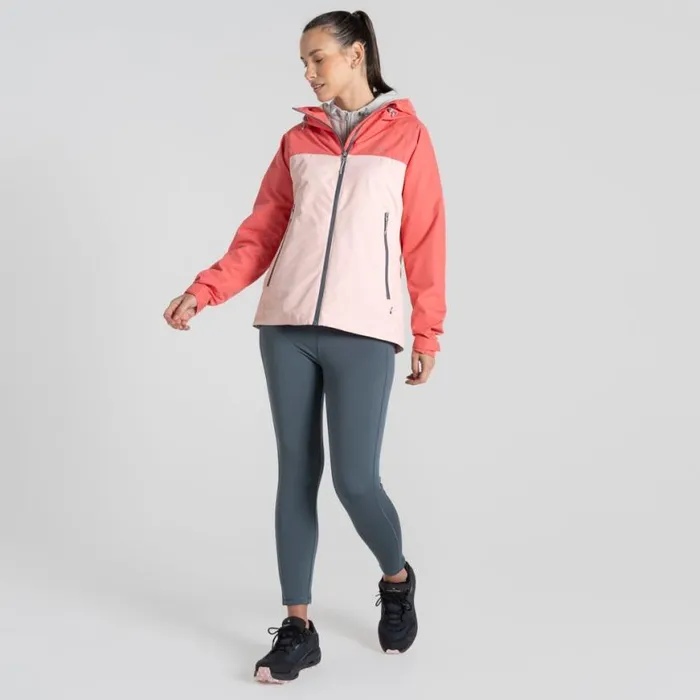 Womens Waterproof Jackets Craghoppers Vanth Waterproof Jacket Deep Coral Pink Peach Womens Waterproof Jackets Craghoppers Vanth Waterproof Jacket Deep Coral Pink Peach