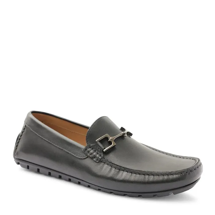 Xander Leather Driving Moccasin 8211 Black Men Bruno Magli Loafers and Slipons