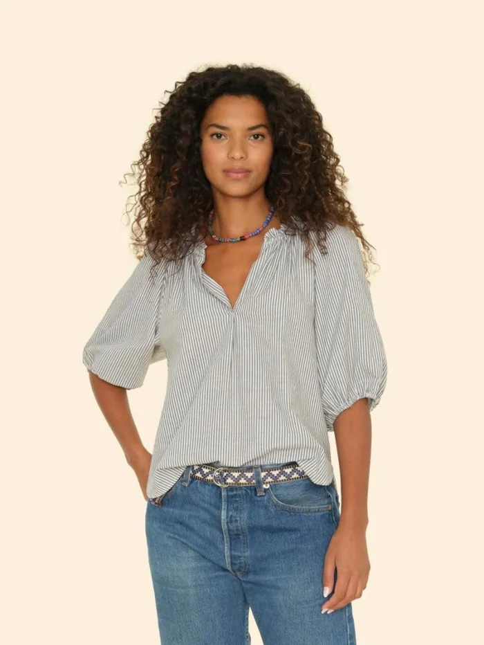 Xirena Sage White Jules Top Women Tops