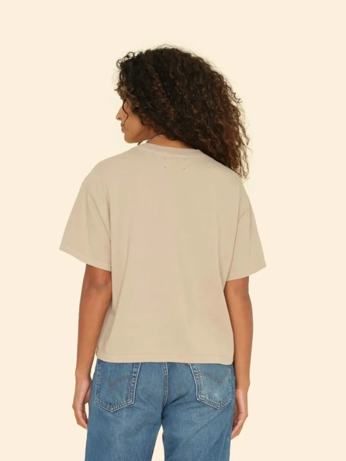 Xirena Twine Taupe Palmer Tee Women Sweats and Tees