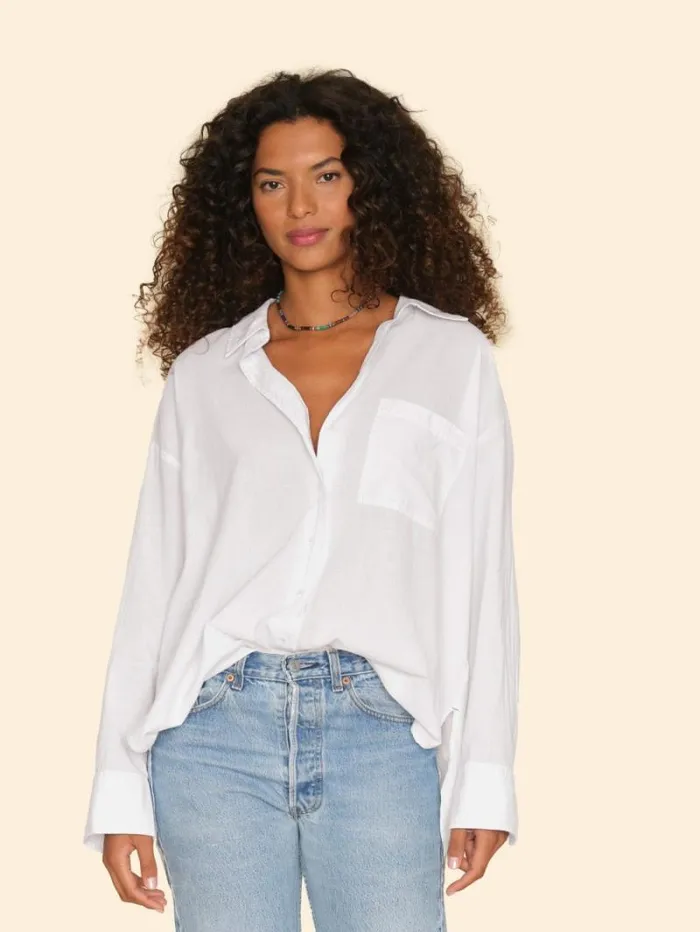 Xirena White Sydney Shirt Women Shirts
